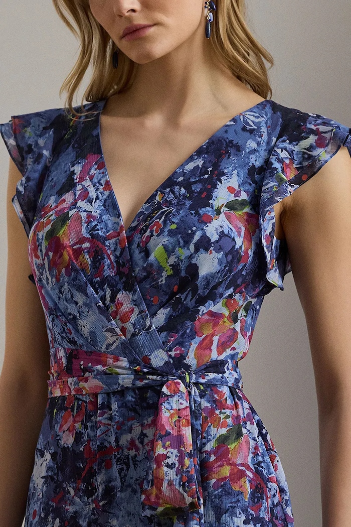 Lauren Ralph Lauren sukienka granatowy 253976966