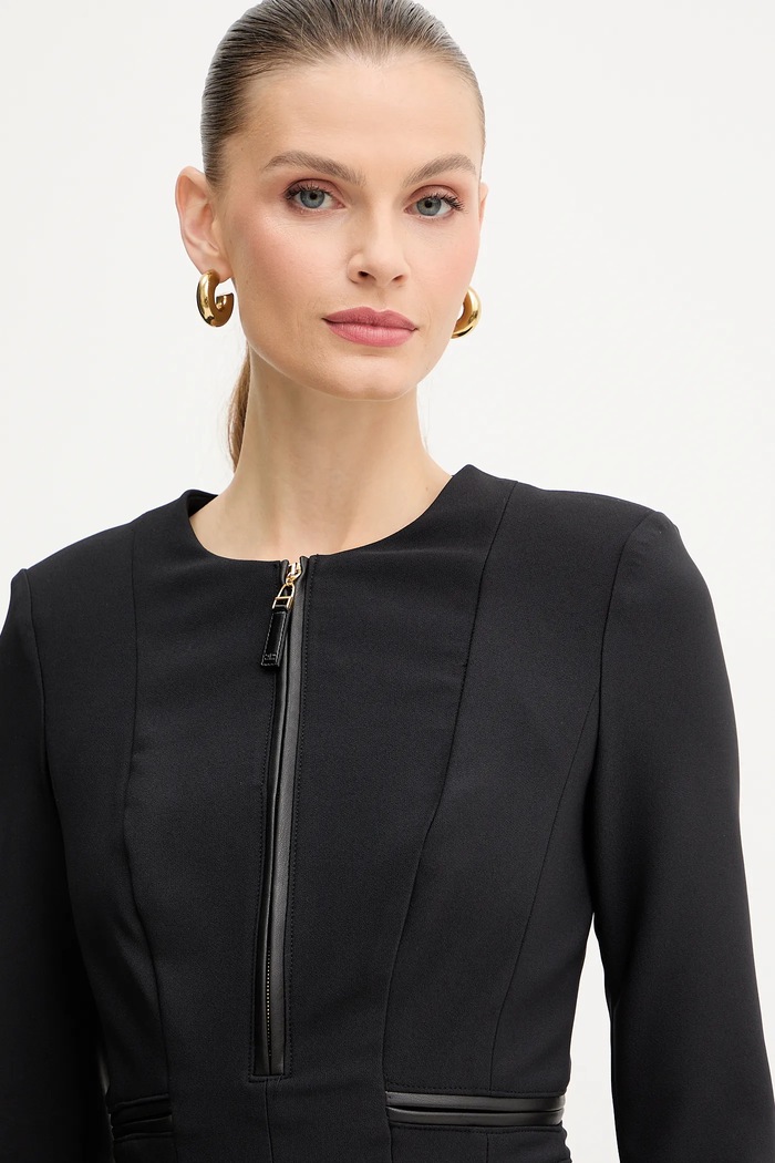 Рокля Elisabetta Franchi черен AB82356E2