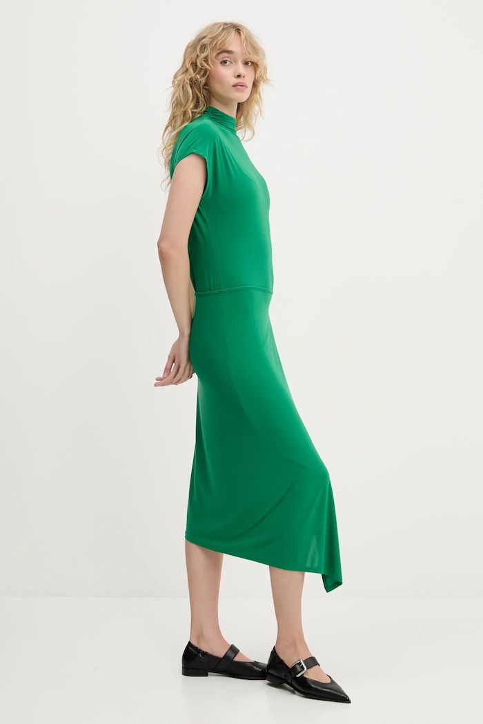 Šaty Calvin Klein LV044C237G zelená AW25
