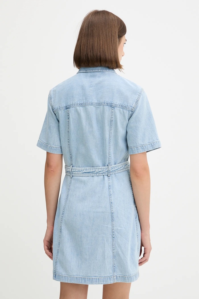 Ruházat Tommy Jeans farmerruha DW0DW21168 kék