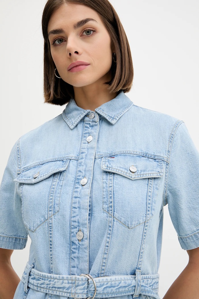 Tommy Jeans farmerruha kék DW0DW21168