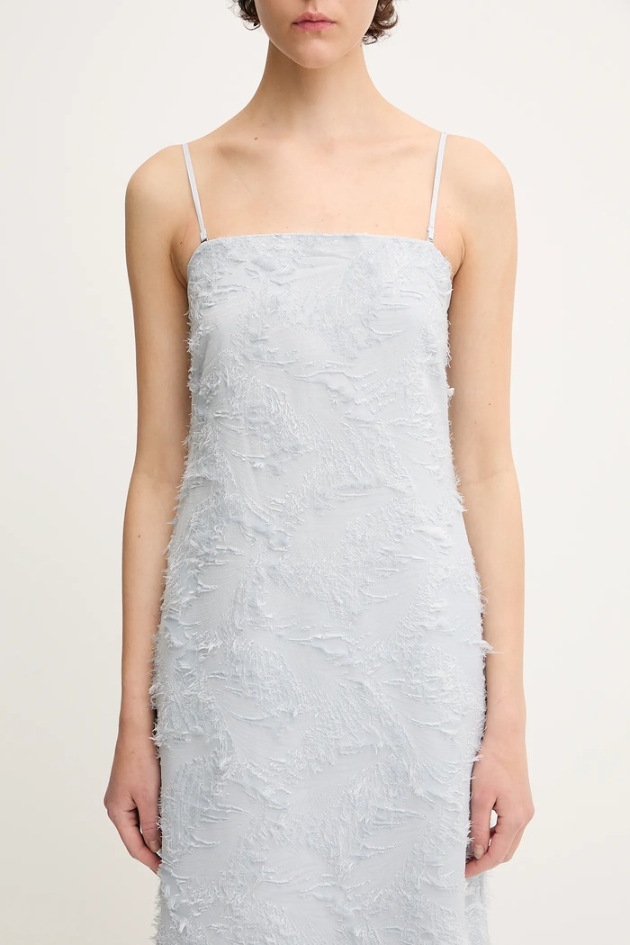 Samsoe Samsoe rochie SALAZIO gri F25200087