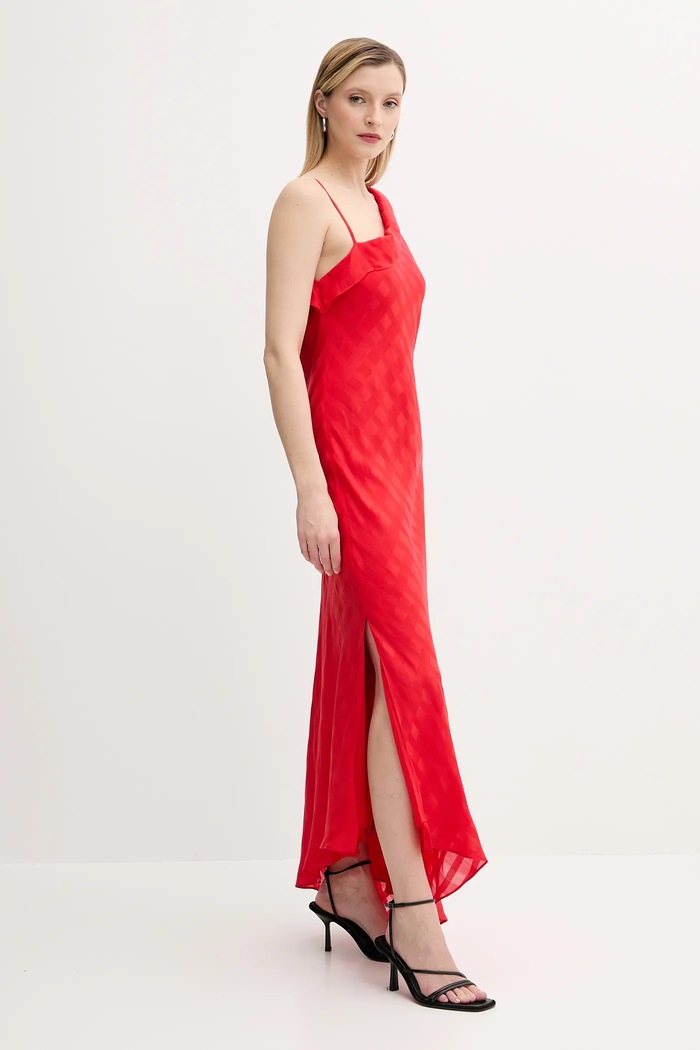 Haljina Samsoe Samsoe SAMARINA F25200095 crvena AW25