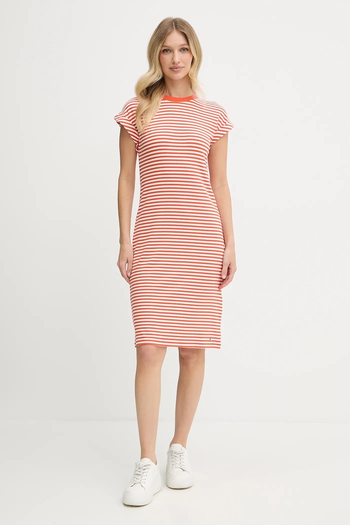 Рокля Tommy Hilfiger WW0WW45804 оранжев AW25