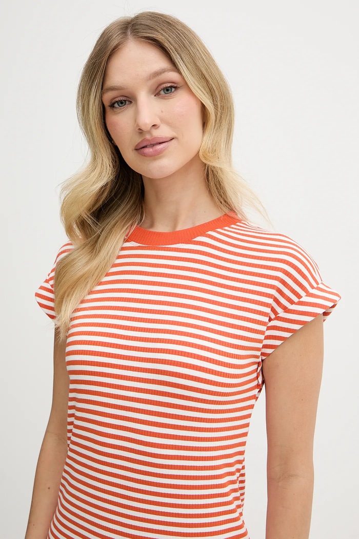 Рокля Tommy Hilfiger оранжев WW0WW45804