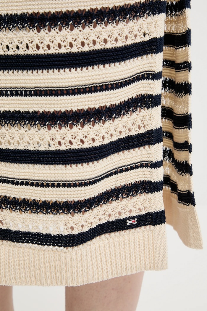 Šaty Tommy Hilfiger WW0WW45649 béžová