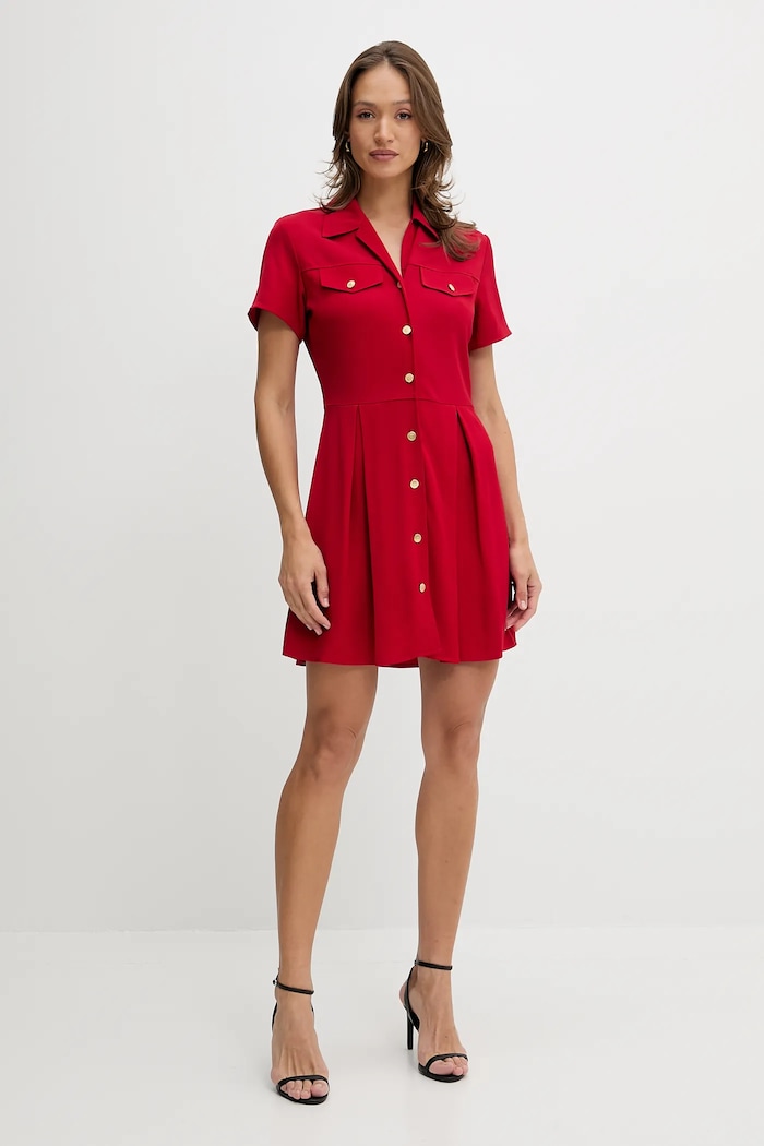 Рокля Tommy Hilfiger WW0WW45819 червен AW25