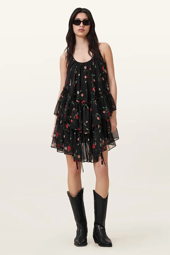 Šaty AllSaints RACH W107DC