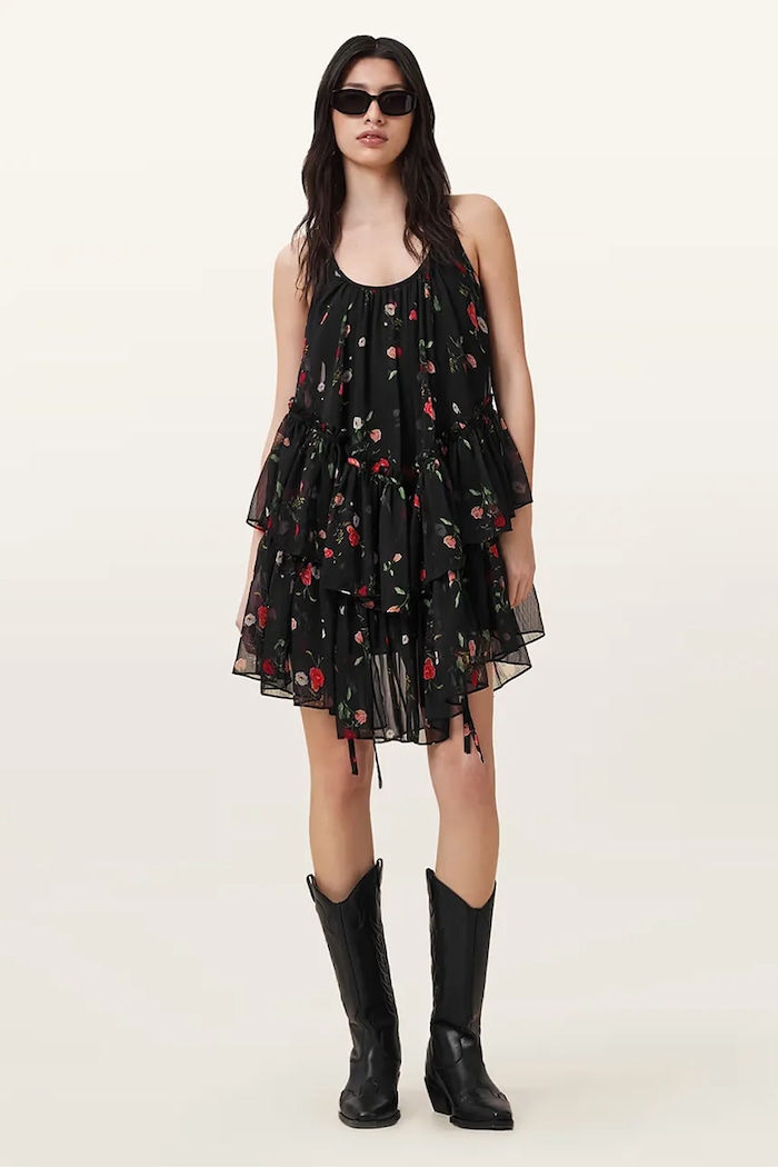 Šaty AllSaints RACH W107DC