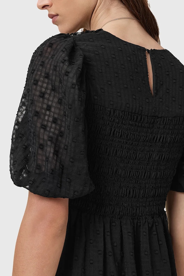 Šaty AllSaints SERENE W117DC čierna