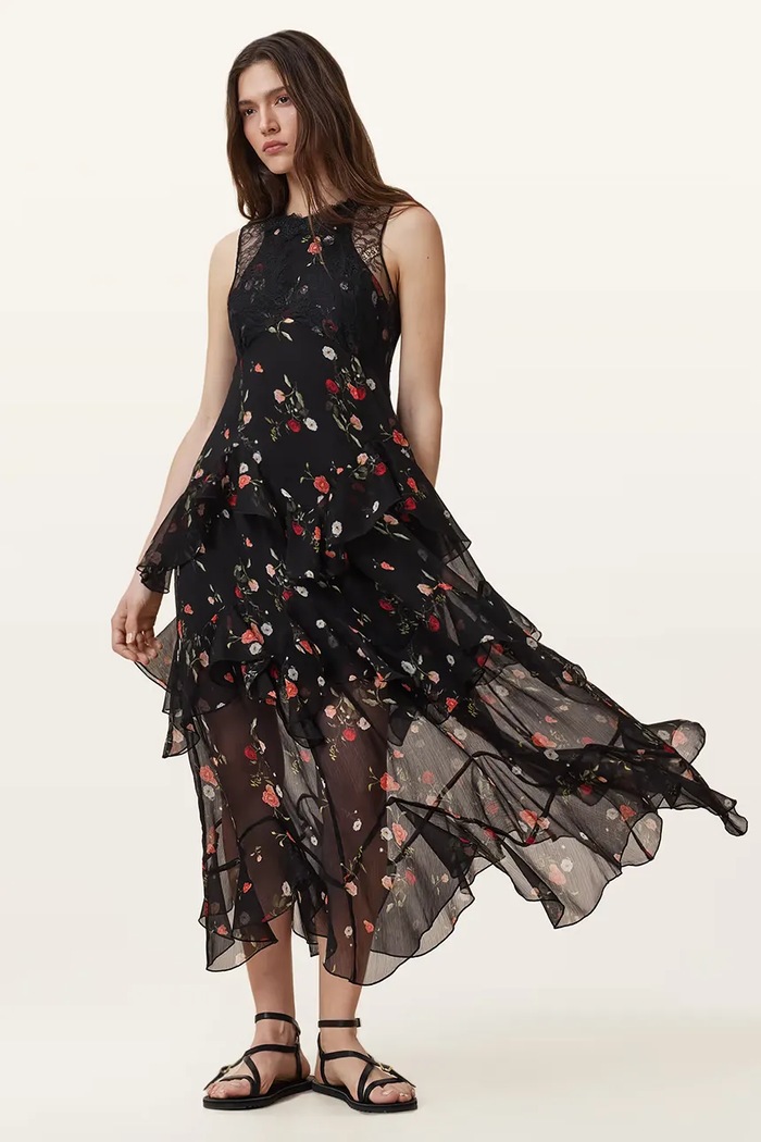 AllSaints Šaty AllSaints QUINN W208DC