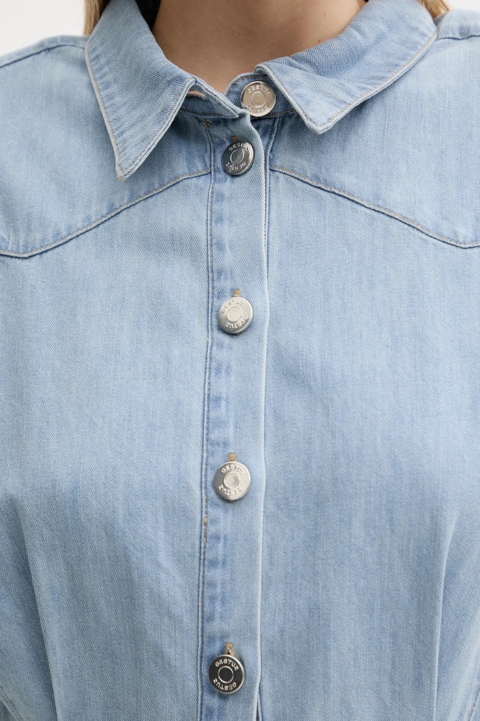 Gestuz rochie jeans 10910194 albastru