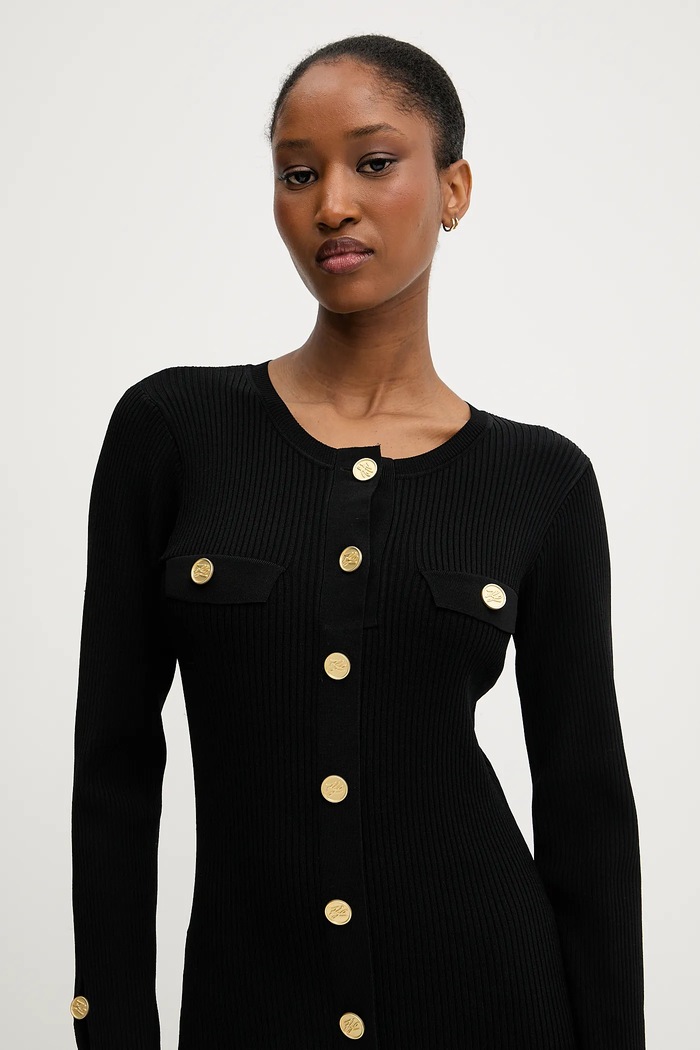 Sukienka Karl Lagerfeld A3W13038 czarny