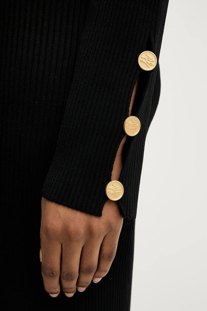 Sukienka Karl Lagerfeld czarny A3W13038