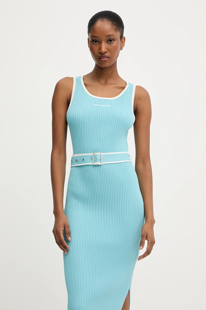 Karl Lagerfeld vestito A3W13039 blu