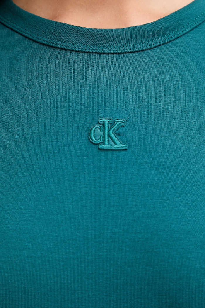 Šaty Calvin Klein Jeans LV047B266G tyrkysová