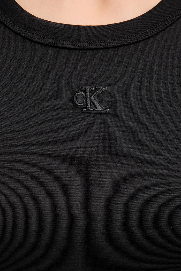 Šaty Calvin Klein Jeans LV047B266G čierna