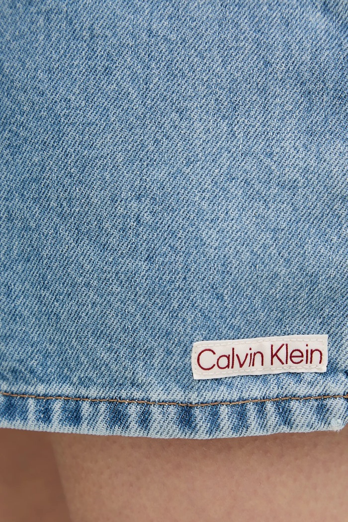 Φόρεμα τζιν Calvin Klein Jeans LV047C714G μπλε