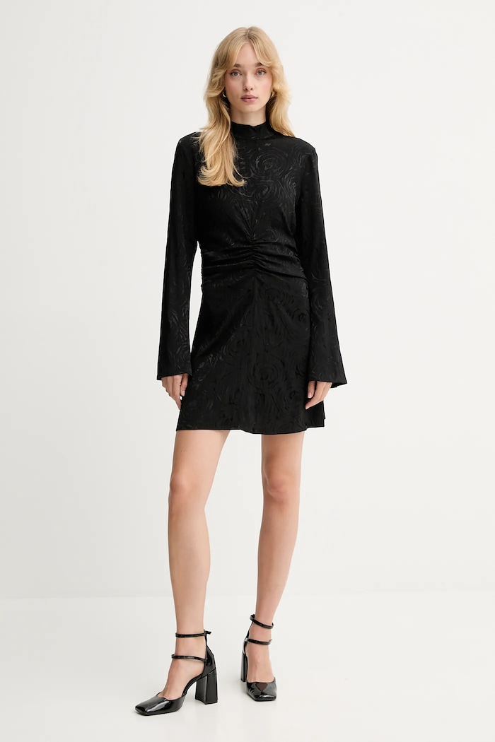 Φόρεμα Gestuz 10910606 μαύρο AW25