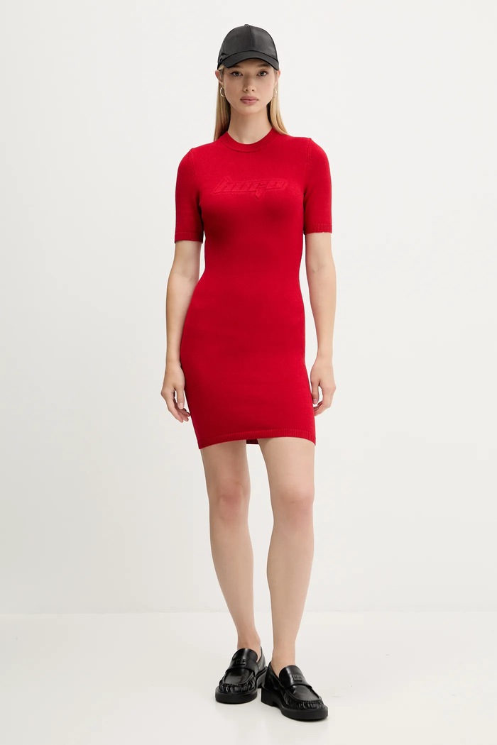 Рокля Hugo Blue Sbloggy_B 50543324 червен AW25