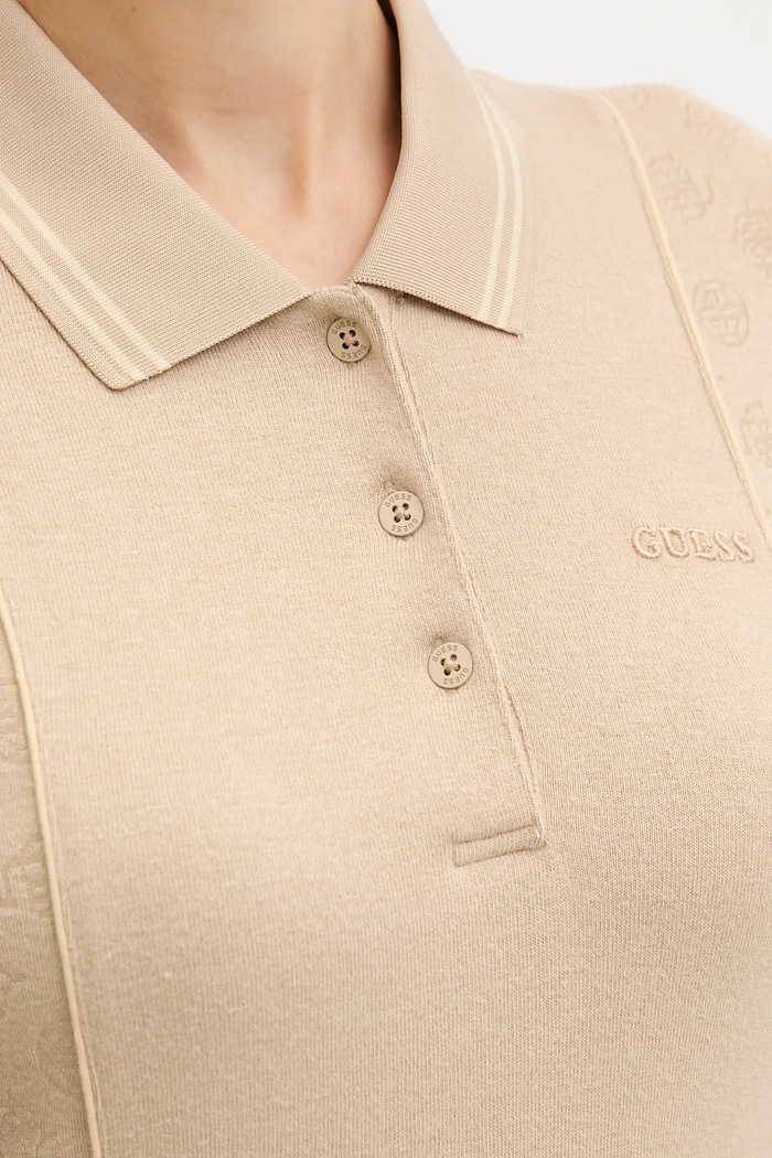 Šaty Guess PEONY V5YK00.KCX12 béžová
