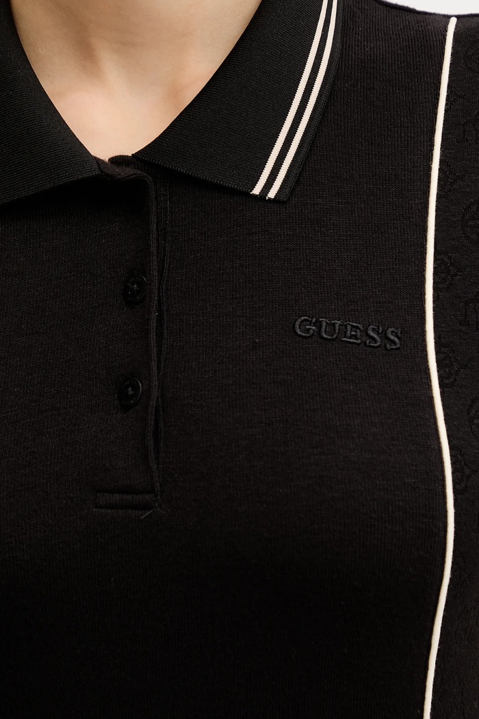 Šaty Guess PEONY V5YK00.KCX12 čierna