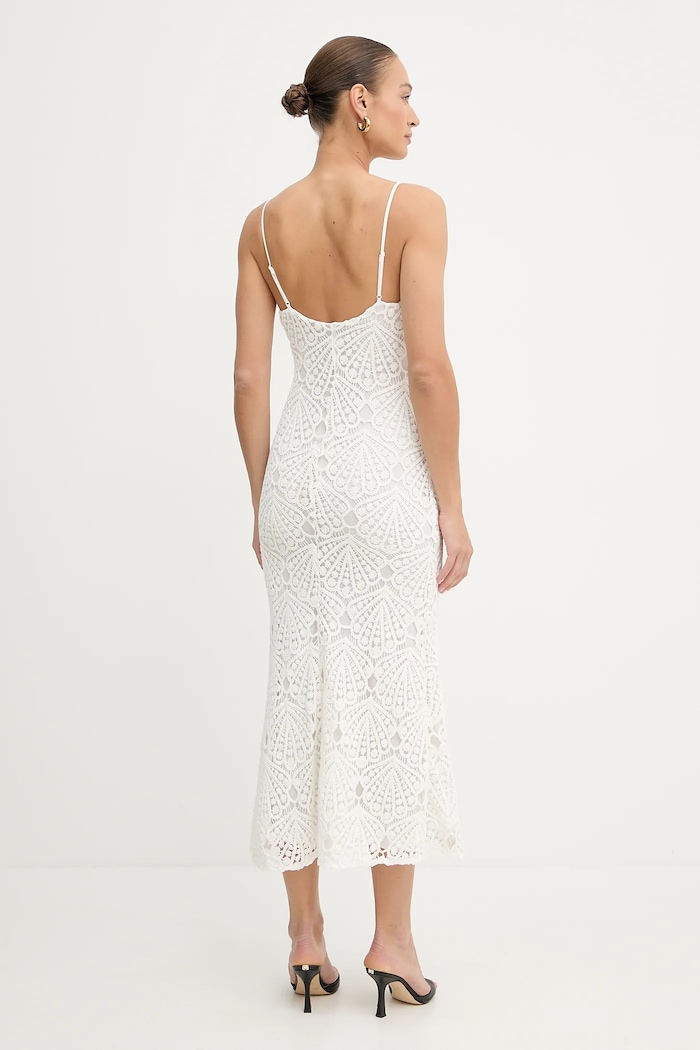 Bardot Sukienka bawełniana 59990DB biały AW25