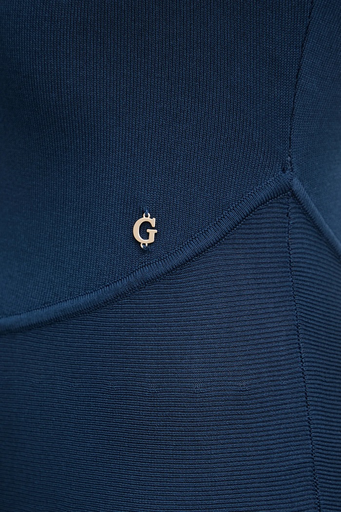 Šaty Guess CASSANDRA W5YK0S.Z0241 modrá