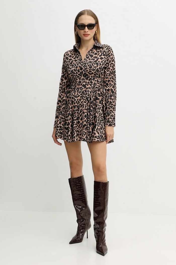 Šaty Guess CONCETTA W5YK00.WF1T2 béžová AW25