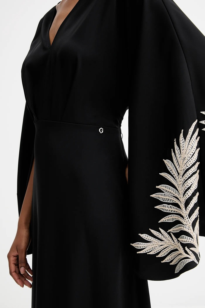 Guess sukienka ANGELE W5YK1A.WHCU2 czarny