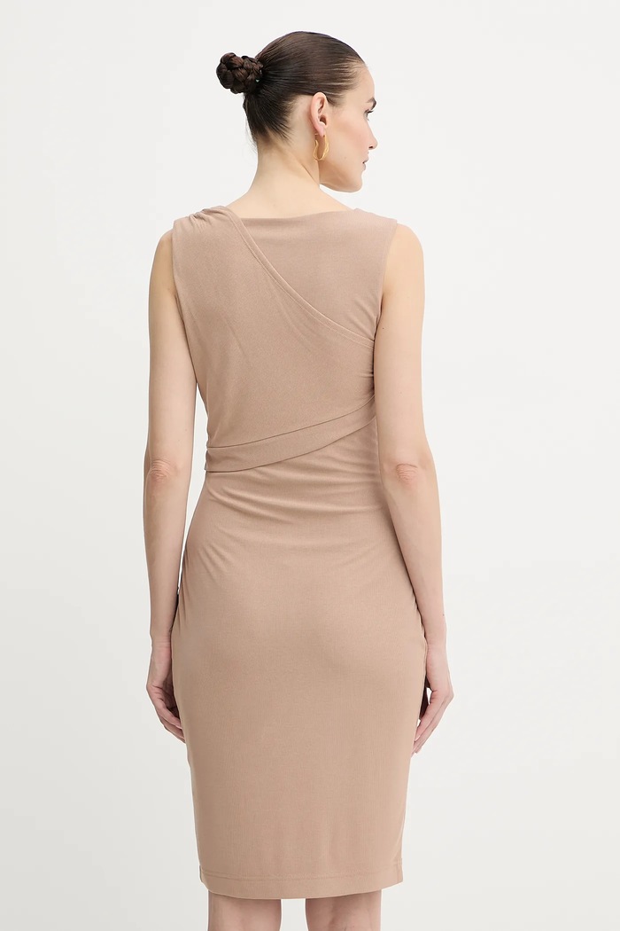 Îmbrăcăminte Guess rochie PRISCA W5YK27.KAQL2 bej