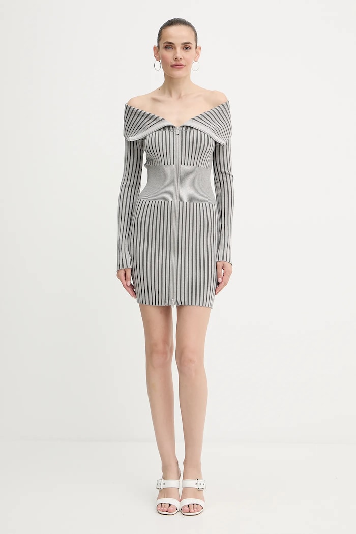 Šaty Guess KATHRYN W5YK28.Z30I2 sivá AW25