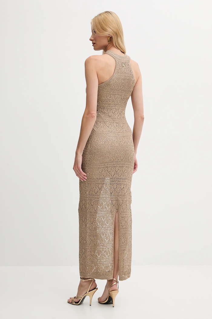 Guess sukienka CYNTHIA W5YK48.Z37G0 beżowy AW25