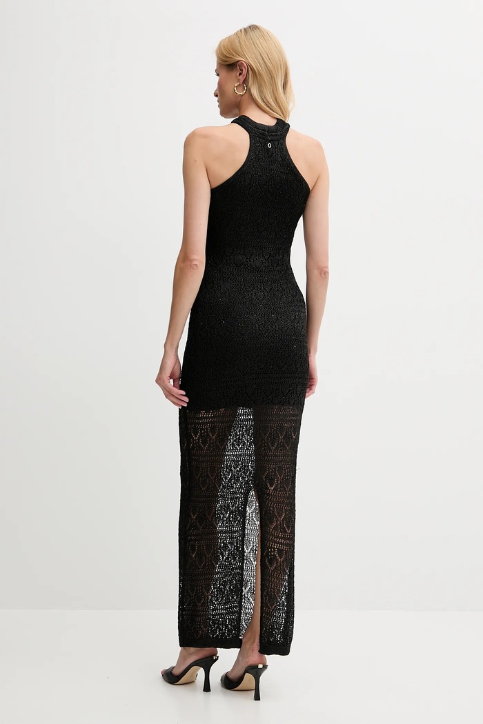 Šaty Guess CYNTHIA W5YK48.Z37G0 čierna AW25