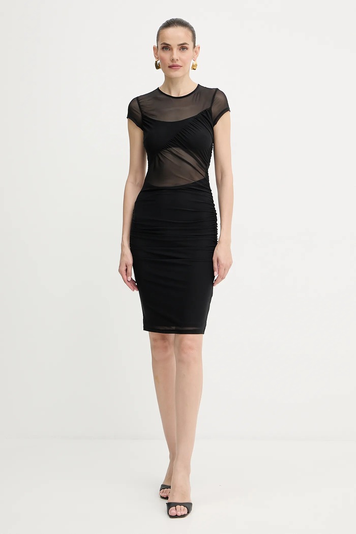 Guess sukienka GRACEY W5YK66.KBAH2 czarny AW25