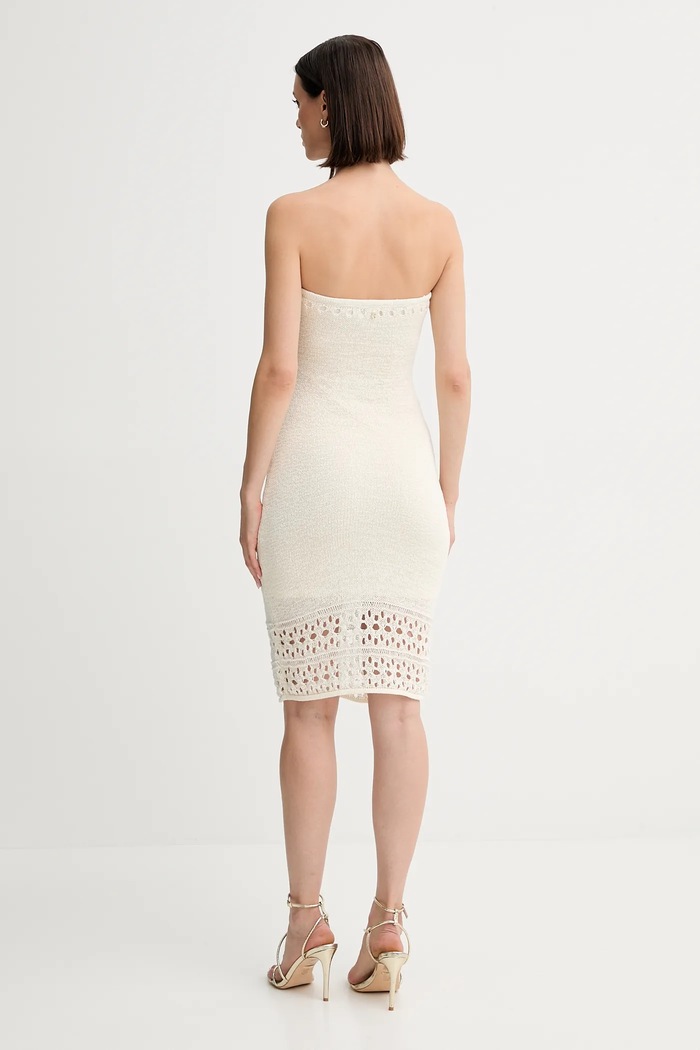 Abbigliamento Guess vestito LEAH W5YK76.Z3P21 beige