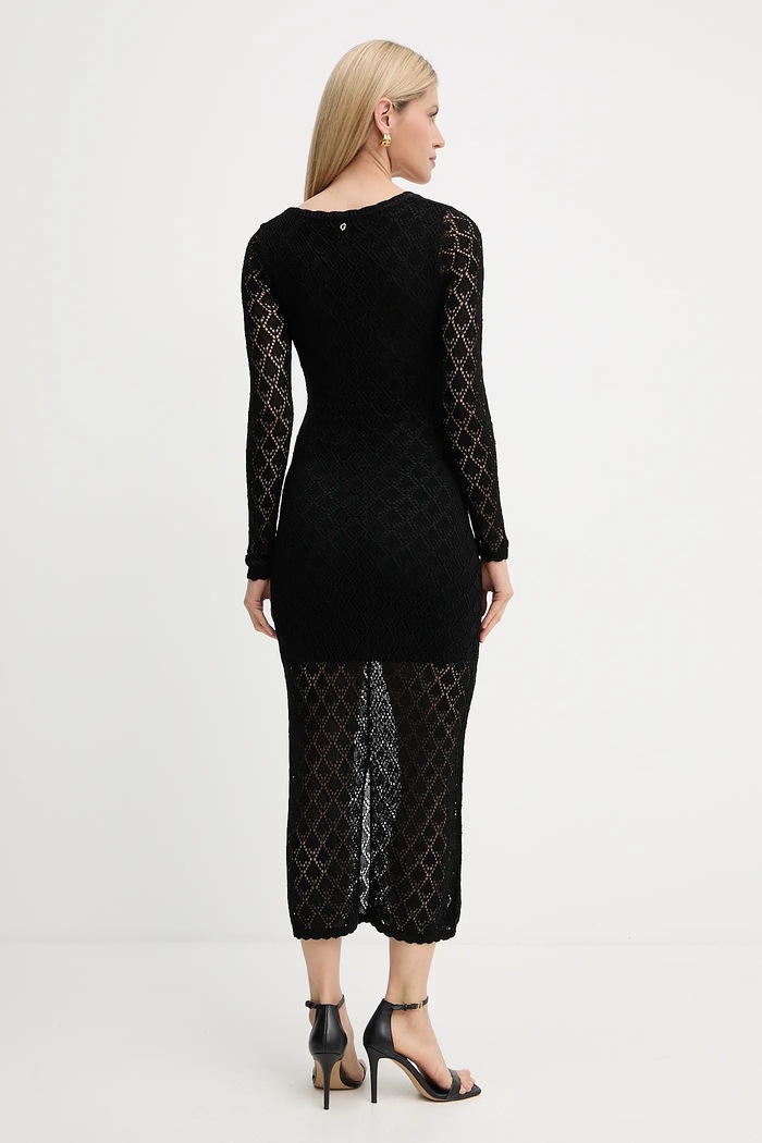 Oblečení Šaty Guess ALBA W5YK85.Z0010 černá