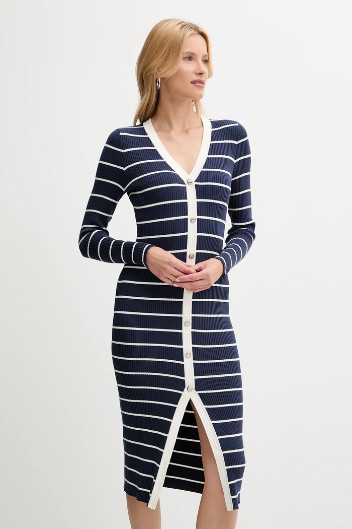 Oblečenie Šaty Guess ANDREA W5YK98.Z2YK2 tmavomodrá