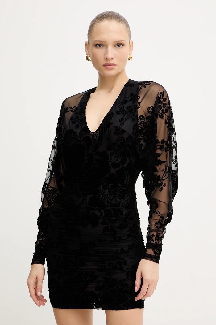 Pinko rochie mini negru 105624.A2QD