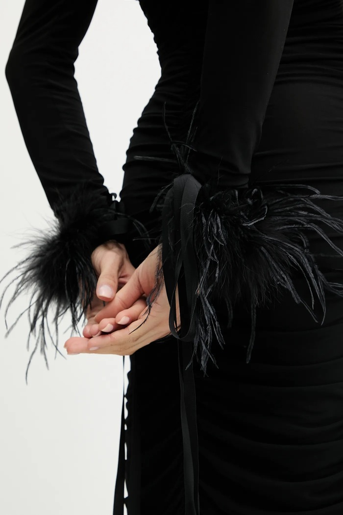 Φόρεμα Pinko 105780.A2GS μαύρο