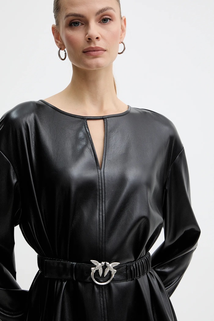 Pinko sukienka czarny 105587.A2P4