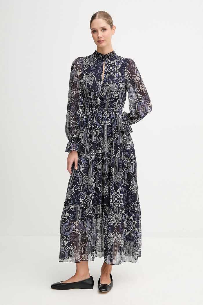 Šaty OUI 94168 tmavomodrá AW25