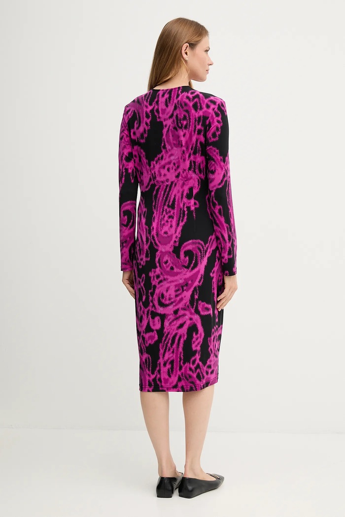 Φόρεμα Joseph Ribkoff 253282 μωβ AW25