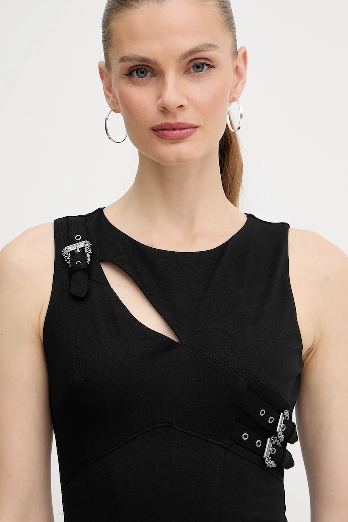 Šaty Versace Jeans Couture černá 79HAO908.J0092