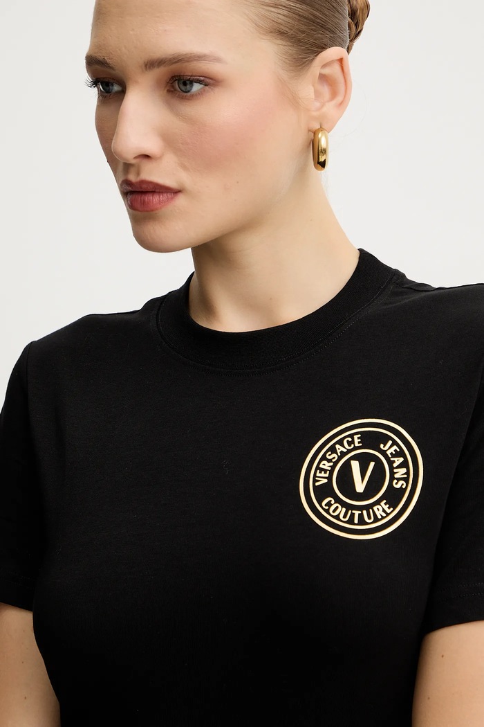 Versace Jeans Couture ruha fekete 79HAOT00.CJ03T