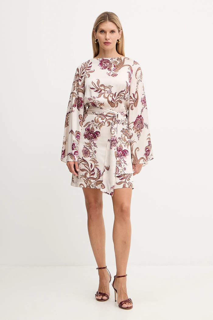 Marciano by Guess sukienka LOREDANA beżowy 5YGK40.7298A