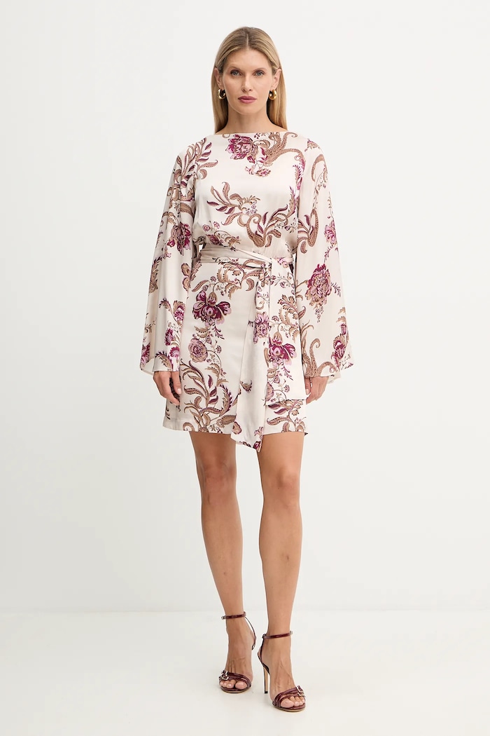 Marciano by Guess sukienka LOREDANA beżowy 5YGK40.7298A