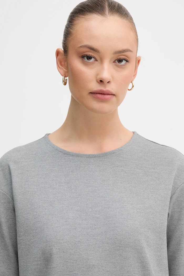United Colors of Benetton sukienka szary 47CKDV0BW