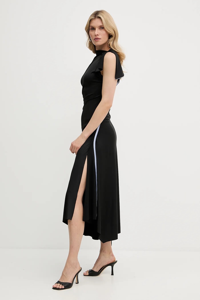Рокля Victoria Beckham 1325JDR006471A черен AW25