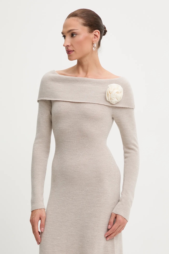 Vuneni pulover Blugirl Blumarine bež RF5150.MA500